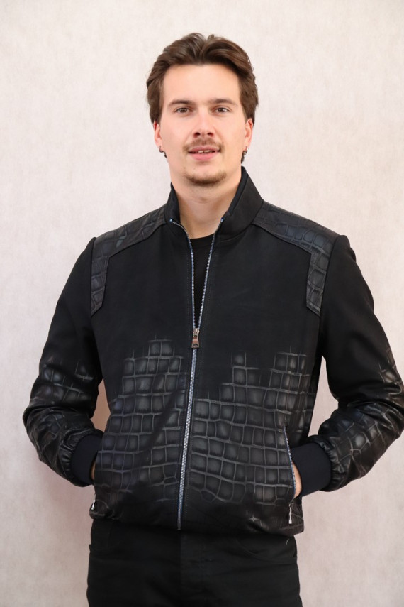 BLOUSON CUIR HOMME : SL.1796