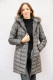 DOUDOUNE CUIR FEMME : LAKA.G