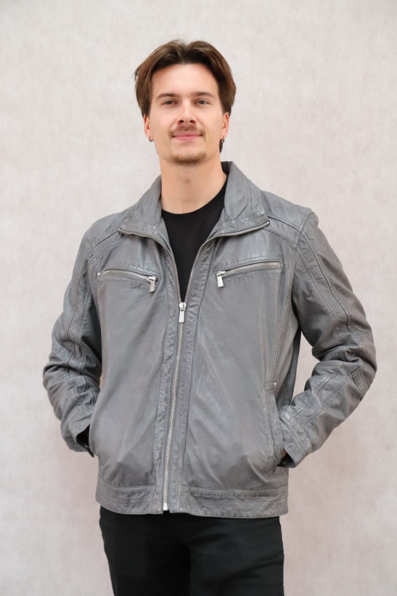 BLOUSON CUIR HOMME : CAMINO.G