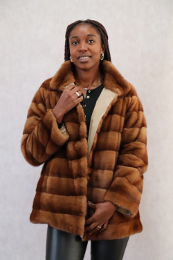 VESTE FOURRURE FEMME : 36/RIMESSA