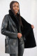 VESTE 3/4 MOUTON FEMME : 19993.75.N