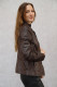 VESTE CUIR FEMME : SKADI.B