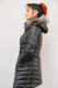 VESTE 3/4 DOUDOUNE CUIR : RANJA.N
