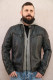 BLOUSON CUIR HOMME : DEVI.G