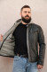 BLOUSON CUIR HOMME : DEVI.G