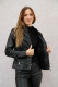 BLOUSON CUIR FEMME : FULYA
