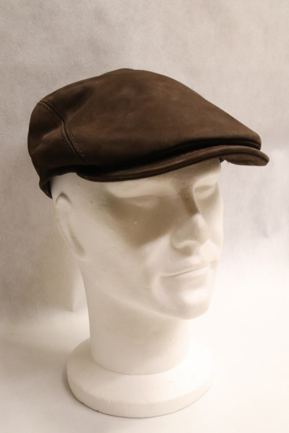 Casquette stetson homme cuir noir : 3417