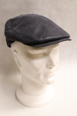 Casquette en cuir : 18256Mi