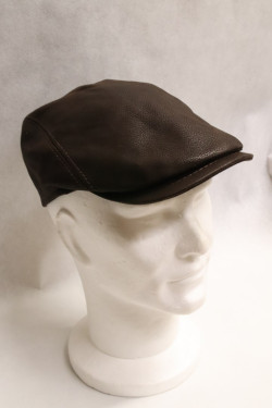 Casquette stetson homme cuir noir: 3429