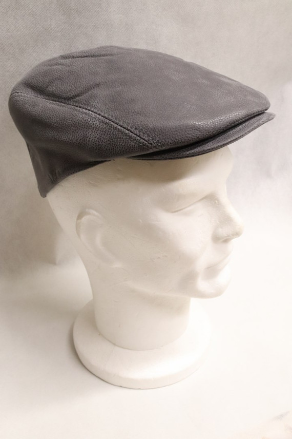 Casquette en cuir : 18256GR