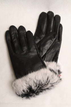 GANT CUIR AGNEAU LAPIN SOTCHI