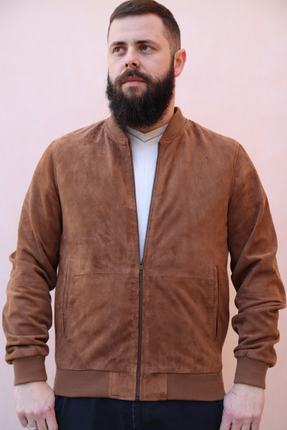 BLOUSON CUIR HOMME : CLINTON