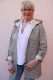 Veste cuir imprimé femme : AFC 4236
