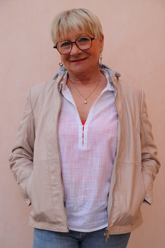 BLOUSON CUIR FEMME : ASPYN