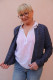 BLOUSON SPENCER CUIR FEMME : YVA