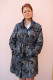 veste longue réversible cuir/ daims : LAURINE
