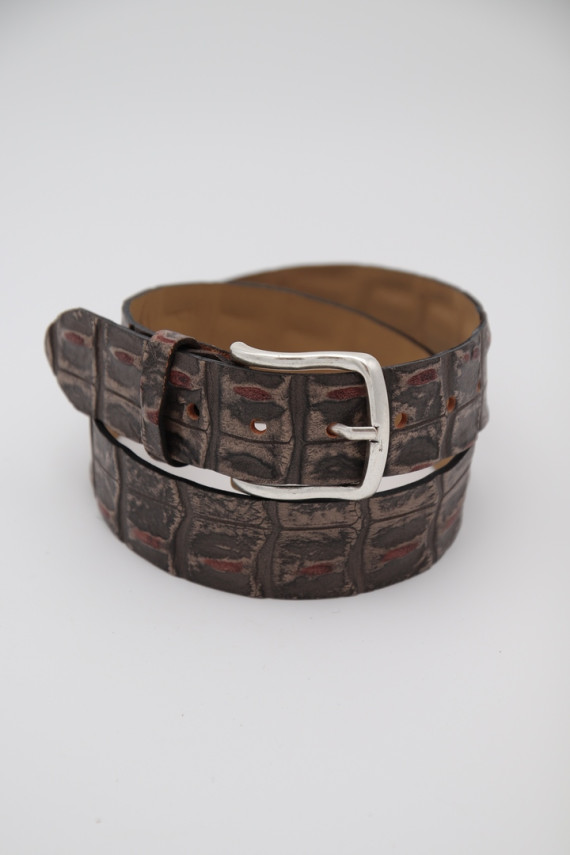 Ceinture en cuir homme : V4664A6271.B