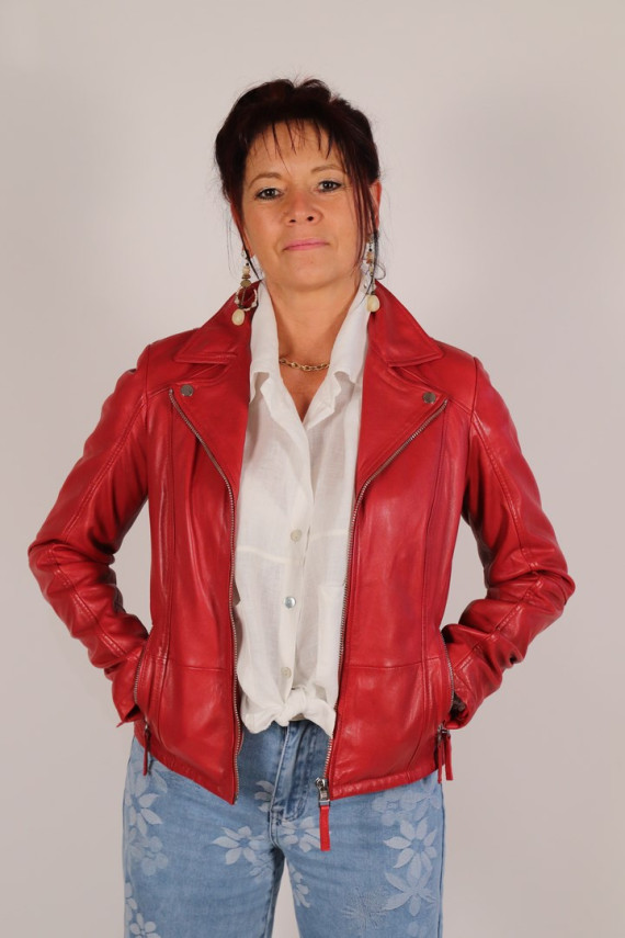 BLOUSON CUIR FEMME : SMILLA.R
