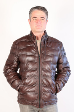 doudoune cuir homme : 52539.2