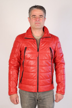 doudoune cuir homme : FILBO.R