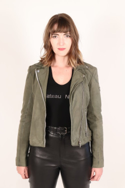 blouson perfecto cuir femme : LANIE