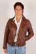 blouson perfecto cuir femme : AMBRE