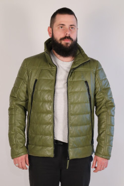 DOUDOUNE CUIR HOMME : FILBO.O