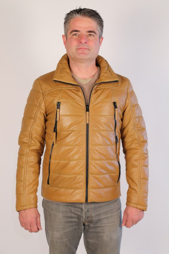doudoune cuir homme: FILBO.M