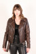 blouson perfecto cuir femme : ADINA