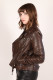 blouson perfecto cuir femme : ADINA