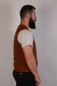 gilet cuir homme : FRANCK.W