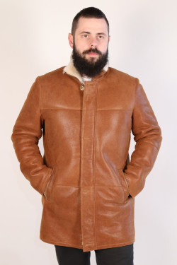 veste peau lainée homme : GREG