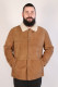 veste peau lainée homme : JULES