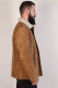 veste peau lainée homme : JULES