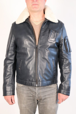 BLOUSON PILOTE CUIR HOMME : Buther