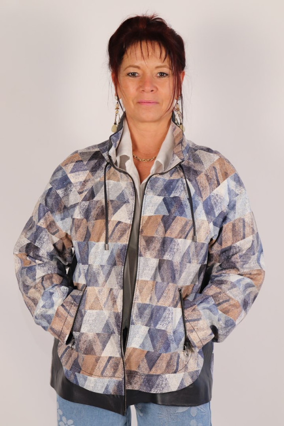 VESTE CUIR FEMME : VENI