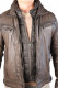blouson cuir homme : nino