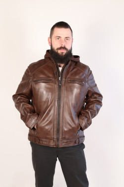 blouson cuir homme : lauro