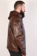blouson cuir homme : lauro