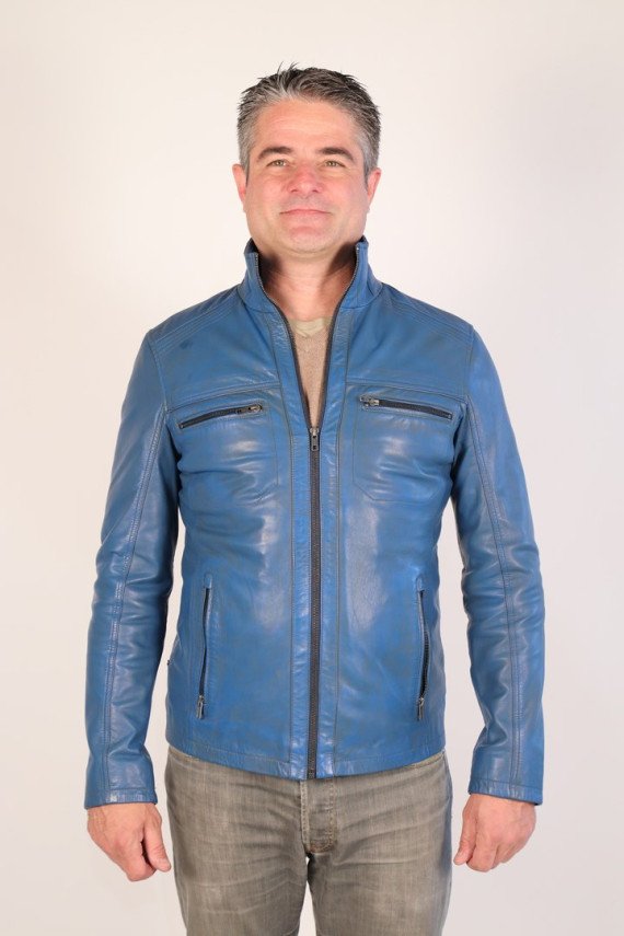blouson cuir homme : 3884