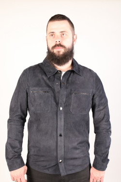 VESTE CUIR HOMME : alpho