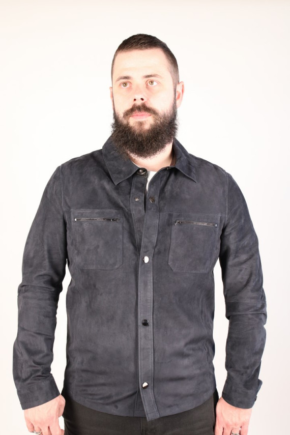 VESTE CUIR HOMME : alpho