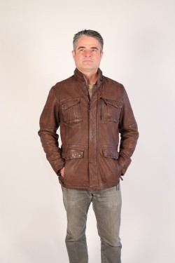 veste cuir homme : fenrir