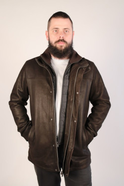 VESTE CUIR HOMME : balzac