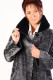 manteau peau lainée réversible femme : 19961
