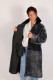 manteau peau lainée réversible femme : 19961