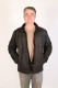 blouson cuir homme : 42786.b