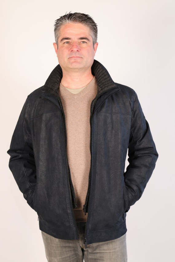 blouson cuir homme : 42786.m