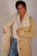 manteau peau lainée réversible femme : 2472