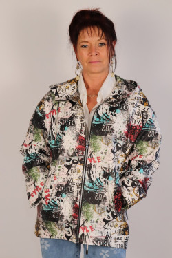 veste cuir femme : FR 7181